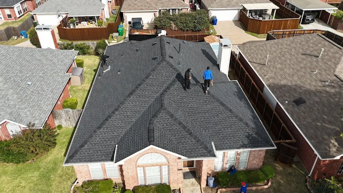 Commercial Roofing work in progress on a Islamorada, Village of Islands property